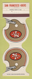 Matchbook Cover - San Francisco 49ers Football Habenicht & Howlett 1985