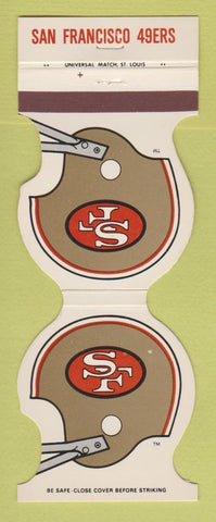 Matchbook Cover - San Francisco 49ers Football Habenicht & Howlett 1985