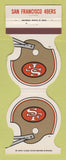 Matchbook Cover - San Francisco 49ers Football Habenicht & Howlett 1986