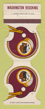Matchbook Cover - Washington Redskins Football Servistar Alexandria VA 1986