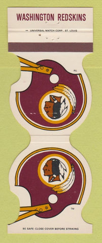 Matchbook Cover - Washington Redskins Football Servistar Alexandria VA 1986