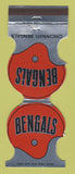 Matchbook Cover - Cincinnati Bengals Football Hunter Savings OH 1975