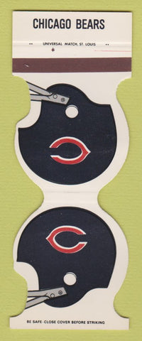 Matchbook Cover - Chicago Bears Football American Steel IL 1980