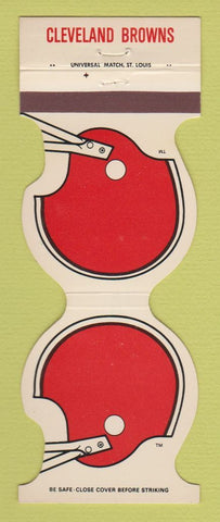 Matchbook Cover - Cleveland Browns Football Overnite Trucking 1984
