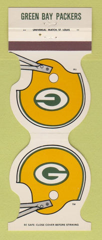 Matchbook Cover - Green Bay Packers Football Milwaukee WI Credit Union 1983
