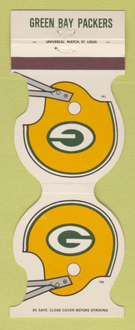 Matchbook Cover Green Bay Packers Football Gasco Credit Union West Allis WI 1983