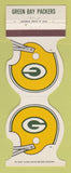 Matchbook Cover - Green Bay Packers Football Trane Credit Union 1983