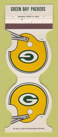 Matchbook Cover - Green Bay Packers Football Union Bank Ashland WI 1983