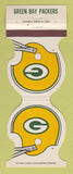 Matchbook Cover - Green Bay Packers Football Milwaukee WI Credit Union 1984