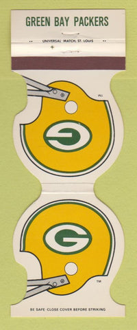 Matchbook Cover - Green Bay Packers Football Milwaukee WI Credit Union 1984