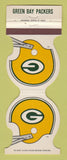 Matchbook Cover - Green Bay Packers Football Union Bank Ashland WI 1984
