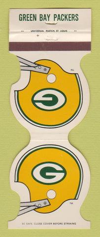 Matchbook Cover - Green Bay Packers Football DoubleDay's Eau Claire WI 1984