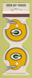 Matchbook Cover - Green Bay Packers Football Trane Credit Union 1984