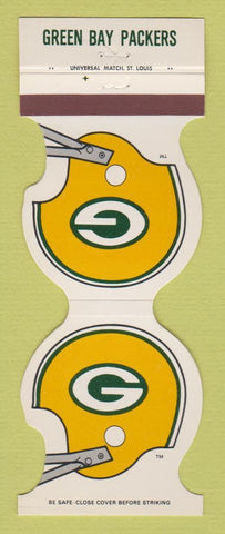 Matchbook Cover - Green Bay Packers Football Valley Motel Green Bay WI 1986