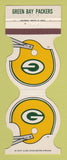 Matchbook Cover - Green Bay Packers Football Union Bank Ashland WI 1985