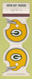 Matchbook Cover - Green Bay Packers Football Park State Bank Milwaukee WI 1982
