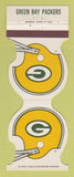 Matchbook Cover - Green Bay Packers Football Other Inn New Berlin WI 1982
