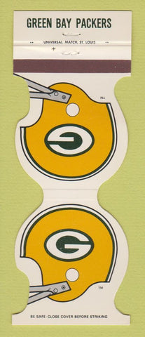 Matchbook Cover - Green Bay Packers Football Union Bank Ashland WI 1982