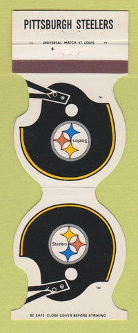 Matchbook Cover - Pittsburgh Steelers Football Parker Hunter 1981