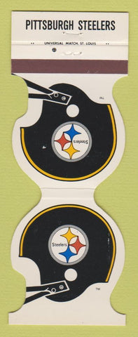 Matchbook Cover - Pittsburgh Steelers Football Dill & Kirk Insurance PA 1981