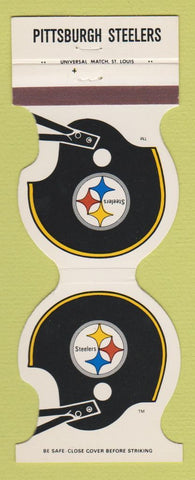 Matchbook Cover - Pittsburgh Steelers Football Vandergrift Savings 1981