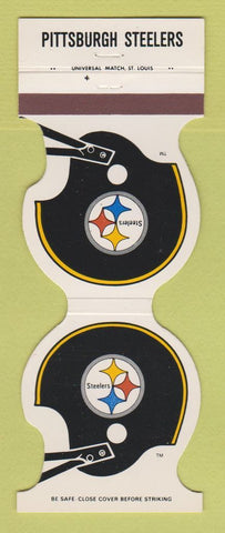 Matchbook Cover - Pittsburgh Steelers Football Buckeye Savings 1982
