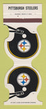 Matchbook Cover - Pittsburgh Steelers Football Redwood Inn PA 1982