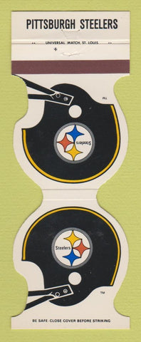 Matchbook Cover - Pittsburgh Steelers Football Peoples Savings 1985