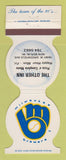 Matchbook Cover - Milwaukee Brewers Baseball Other Inn New Berlin WI 1982