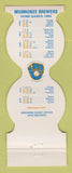 Matchbook Cover - Milwaukee Brewers Baseball Self Storage 1984