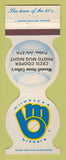 Matchbook Cover - Milwaukee Brewers Baseball Cecil Cooper Photo Mug 1984