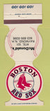 Matchbook Cover - Boston Red Sox Baseball McDonald's Raymond NH 1981