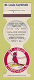 Matchbook Cover - St Louis Cardinals Baseball Freightliner Semi Trucks 1982