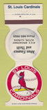 Matchbook Cover - St Louis Cardinals Baseball Alton Finance IL 1982
