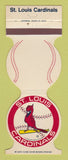 Matchbook Cover - St Louis Cardinals Baseball 1981