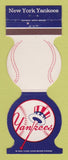 Matchbook Cover - New York Yankees Baseball 1980