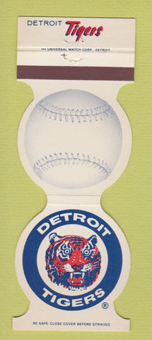 Matchbook Cover - Detroit Tigers Baseball 1982