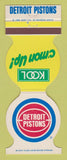 Matchbook Cover - Detroit Pistons Basketball Kool Cigarettes 1980