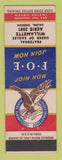 Matchbook Cover - Eagles Club Williamette Salem OR