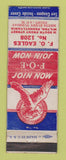 Matchbook Cover - Eagles Club Milton PA WEAR