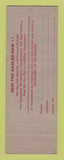 Matchbook Cover - Eagles Club Tiffin OH