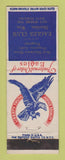 Matchbook Cover - Eagles Club Sheridan WY