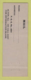 Matchbook Cover - Eagles Club Alton IL