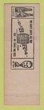 Matchbook Cover - Eagles Club Ironton OH