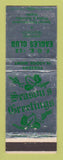 Matchbook Cover - Eagles Club #13 Christmas