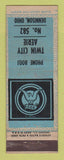 Matchbook Cover - Eagles Club Dennison OH