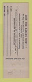 Matchbook Cover - Eagles Club Merrill WI