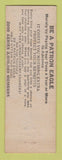 Matchbook Cover - Eagles Club Grants Pass OR