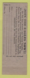Matchbook Cover - Eagles Club Murray City OH