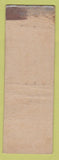 Matchbook Cover - Eagles Club Pottstown PA WORN
